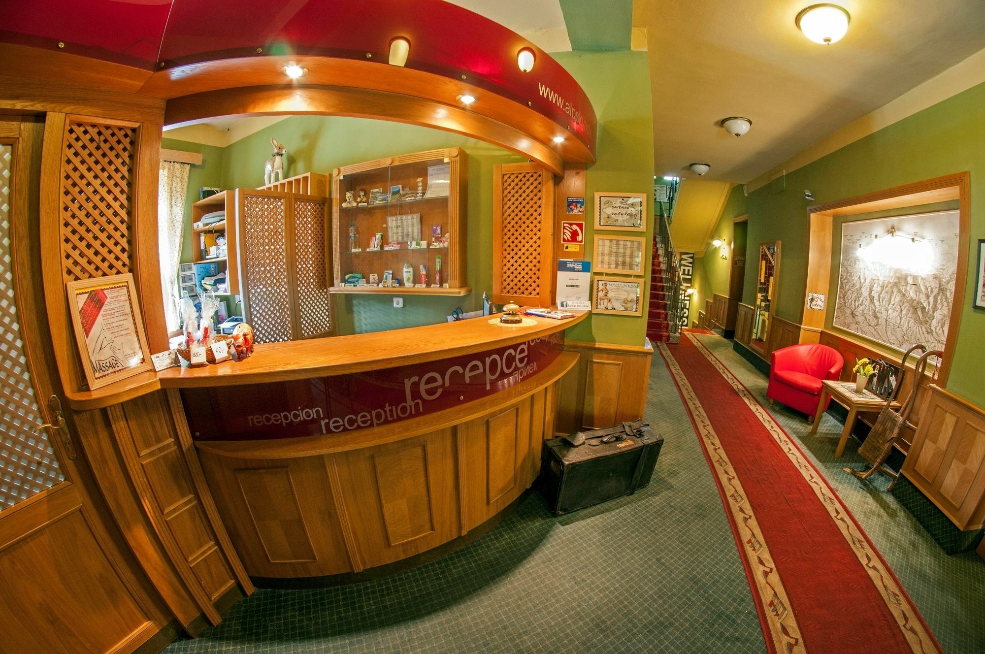 Alpsky Hotel Špindlerŭv Mlýn Eksteriør billede